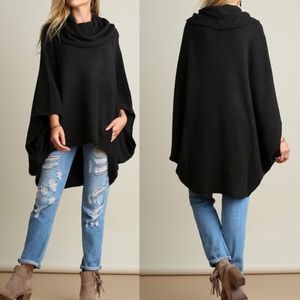 ✨✅ CHARCOAL Softest Parka/Poncho